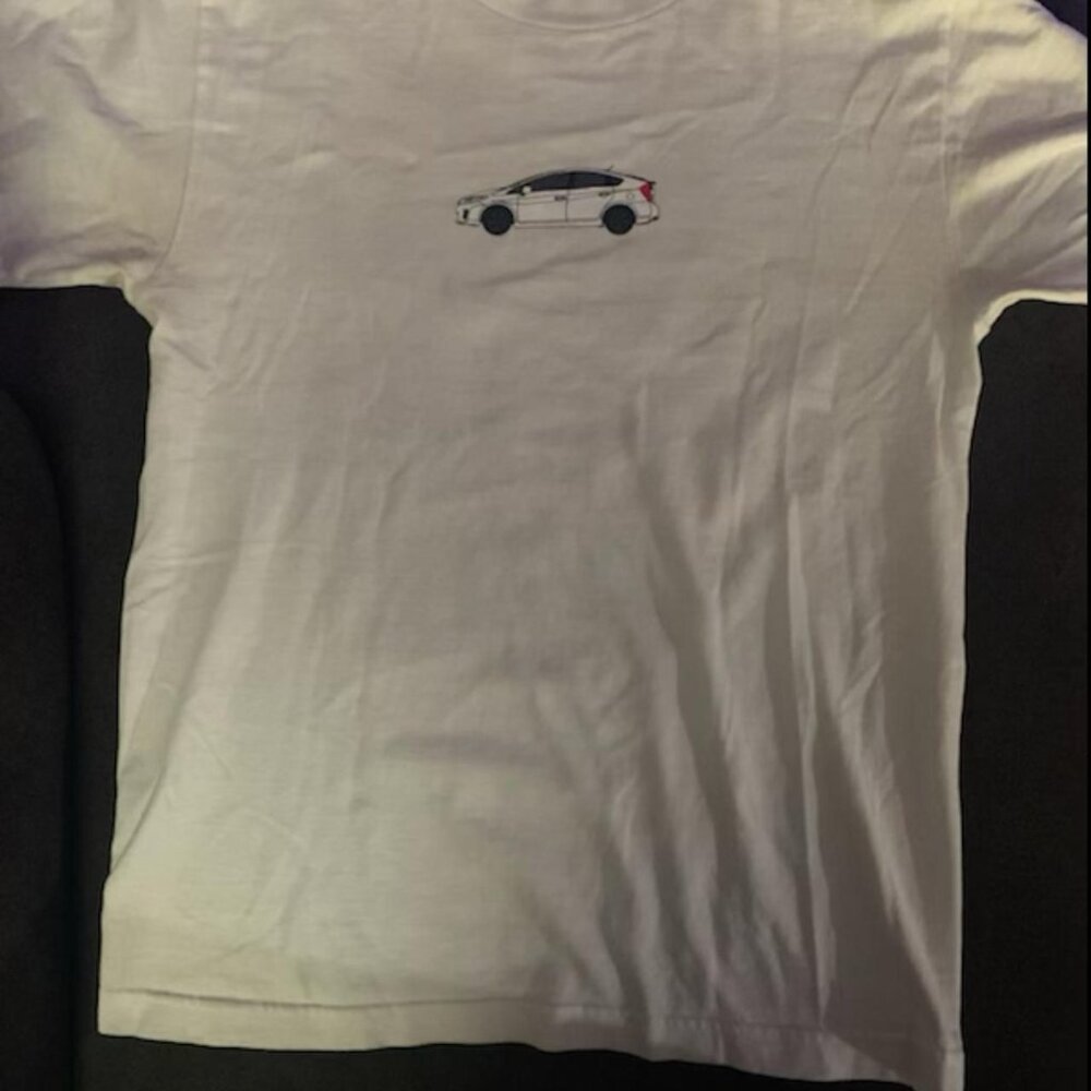 Anti Social Social Club Yo Prius Car Tee White - Size Small